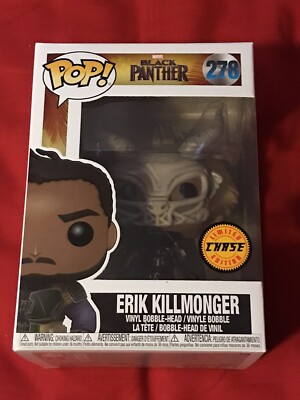 Funko Pop! Marvel: Black Panther – Erik Killmonger In Vinile Da Collezione, Esclusiva Variante Chase 1/6, Figura 9,5 Cm Per Fan E Collezionisti, Regalo Ufficiale - 5