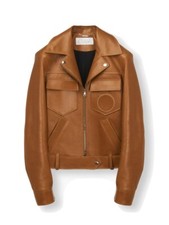 Chloe Leather Jacket Brown Size 6 Rrp £2950