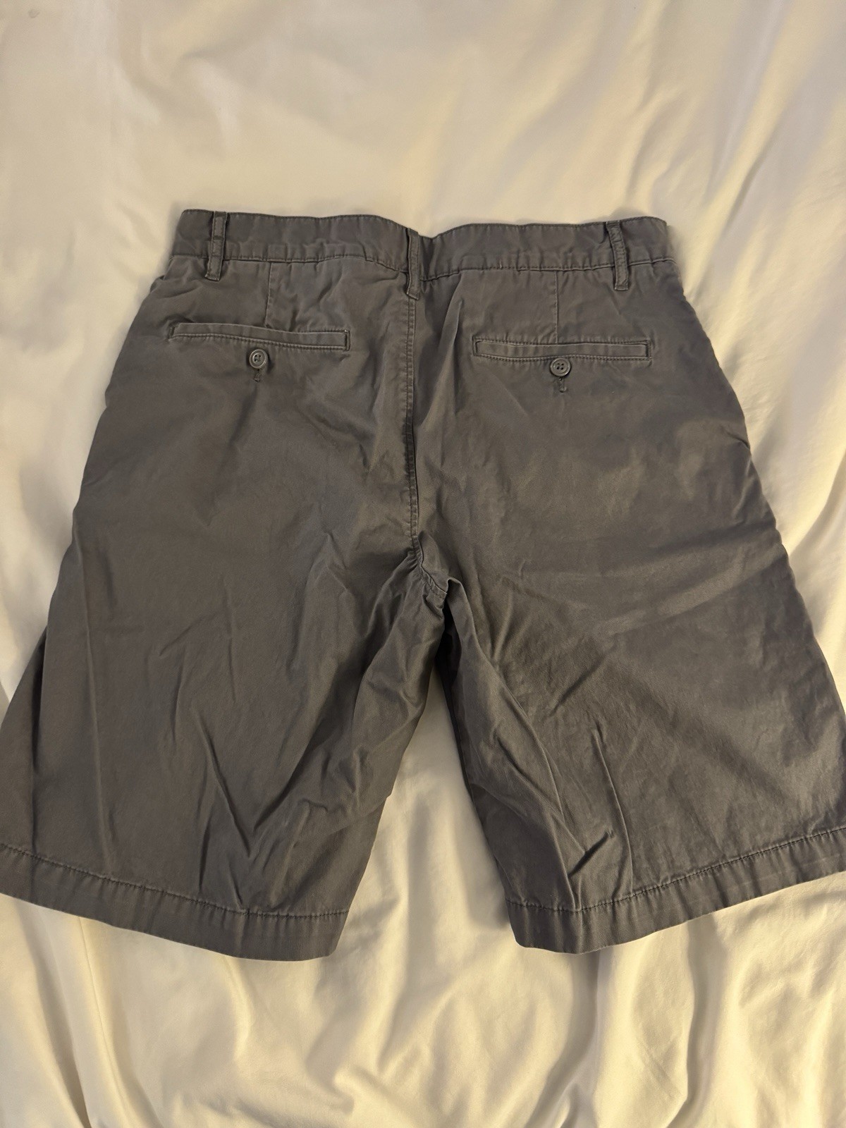 Lacoste Mens Medium Gray Chino Shorts Size 33 thumbnail 3