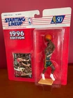 1996 SLU NBA Gary Payton Figure & Trading Card New