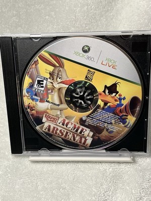 Looney Tunes: Acme Arsenal (Microsoft Xbox 360, 2007) TESTED. Disc Only.