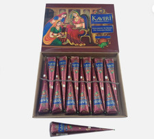 Natural Kaveri Henna Cone Temporary Tattoo Body Art Mehandi Cone 25gm Each 