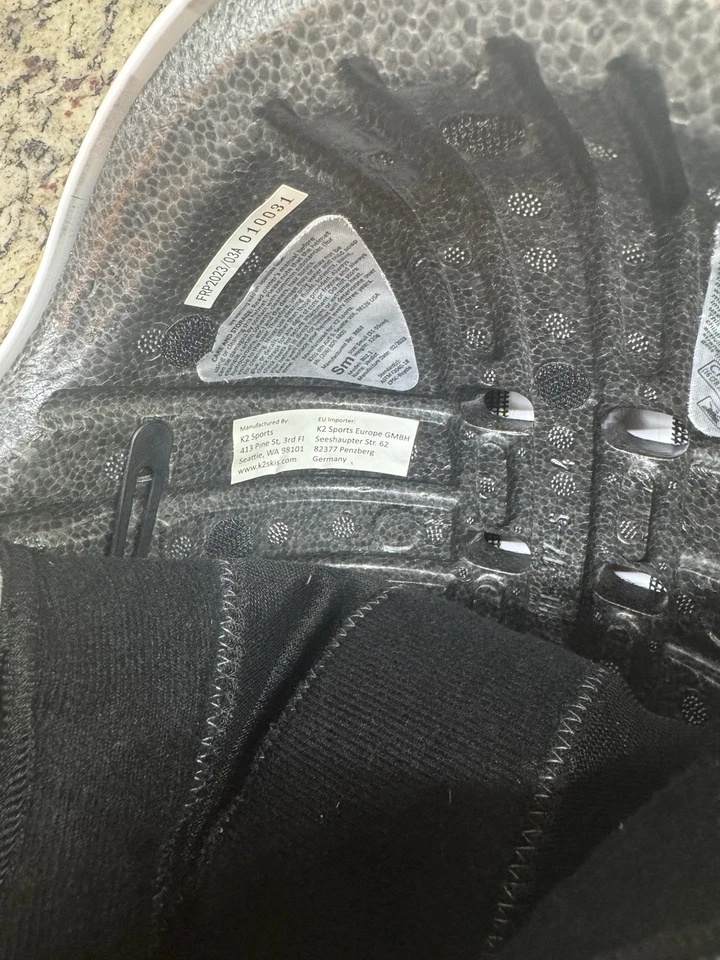 Casco de esquí de snowboard blanco K2 Verdict talla S 51-55 cm nuevo Wow envío rápido Foto 4 de 4