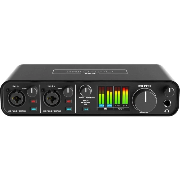 MOTU M4 USB Audio Interface 4x4 24 Bit/192 kHz High End Interface | NEU - Bild 2 von 4