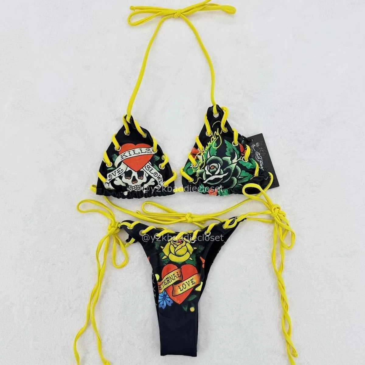Preços baixos em Roupas de Praia femininas Ed Hardy | eBay