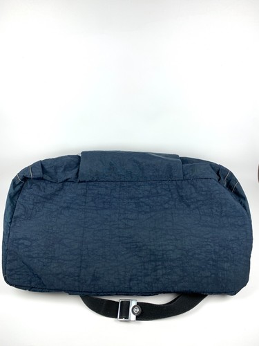 Vintage Kipling XL Duffle Bag Blue Nylon Distressed Water Resistant Travel Pack - Picture 14 of 19