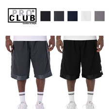 Pro Club Men's Heavyweight Mesh Basketball Shorts