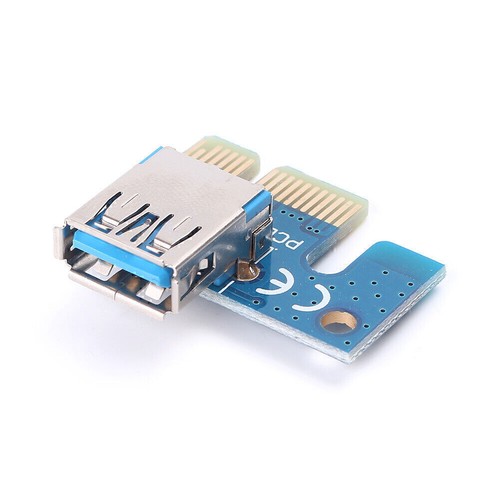 USB3.0 1x bis 16x Extender Riser Card Adapter SATA Stromkabel PCI-E Express ew7 - 第 6/8 張圖片