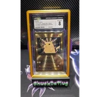 2021 Pokemon Celebrations Ultra Premium Collection Gold Metal Pikachu #58 CGC 8