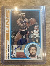 Garfield Heard Autograph Phoenix Suns 1978 Topps Auto Basketball Card