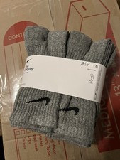 Nike Men's Everyday Plus Cushioned Crew Socks 6 Pairs Medium