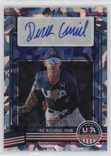 2023 Panini USA Baseball Stars & Stripes Crystals 14/23 Derek Curiel Auto 0j81