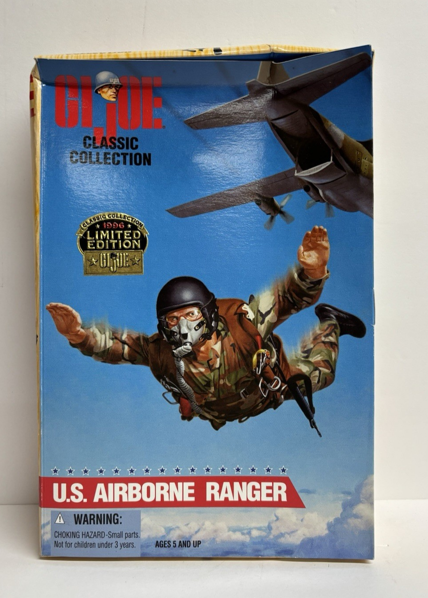 U.S. Army Airborne Rangers アクションフィギュア Hasbro G.I. Joe U.S. Airborne Ranger Action Figure for sale online