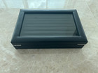 Cufflink  Case Glenor Co Cufflink Box  Carbon Fiber Look  Luxury Display Case — photo 3