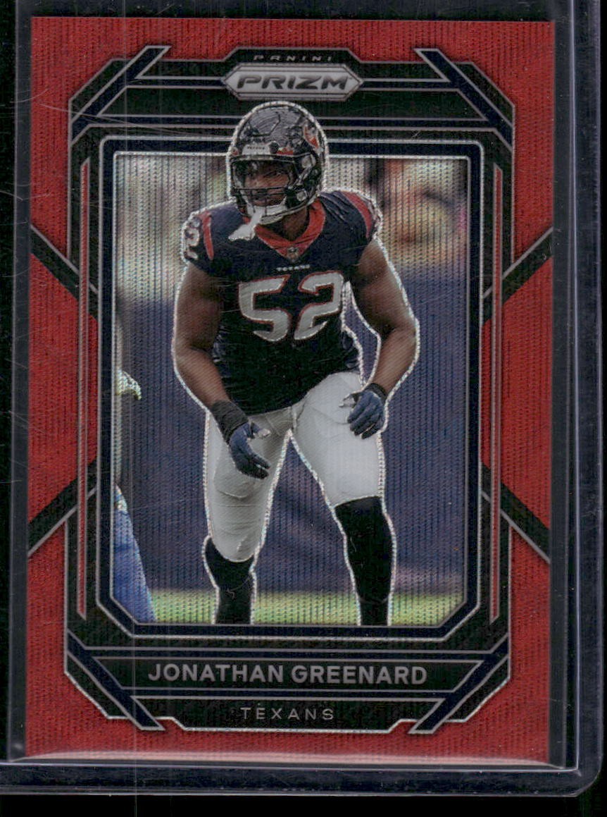 2022 Panini Prizm #118 Jonathan Greenard Red Wave #/149