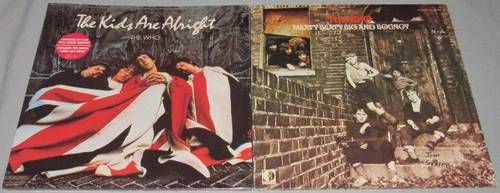 THE WHO; 2 LP Lot; THE KIDS ARE ALRIGHT (Shrink, Hype); MEATY BEATY BIG & BOUNCY