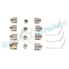 ORIGINAL® RAP Brakes Zubehörsatz, Scheibenbremsbelag Vorne für Toyota RAV 4