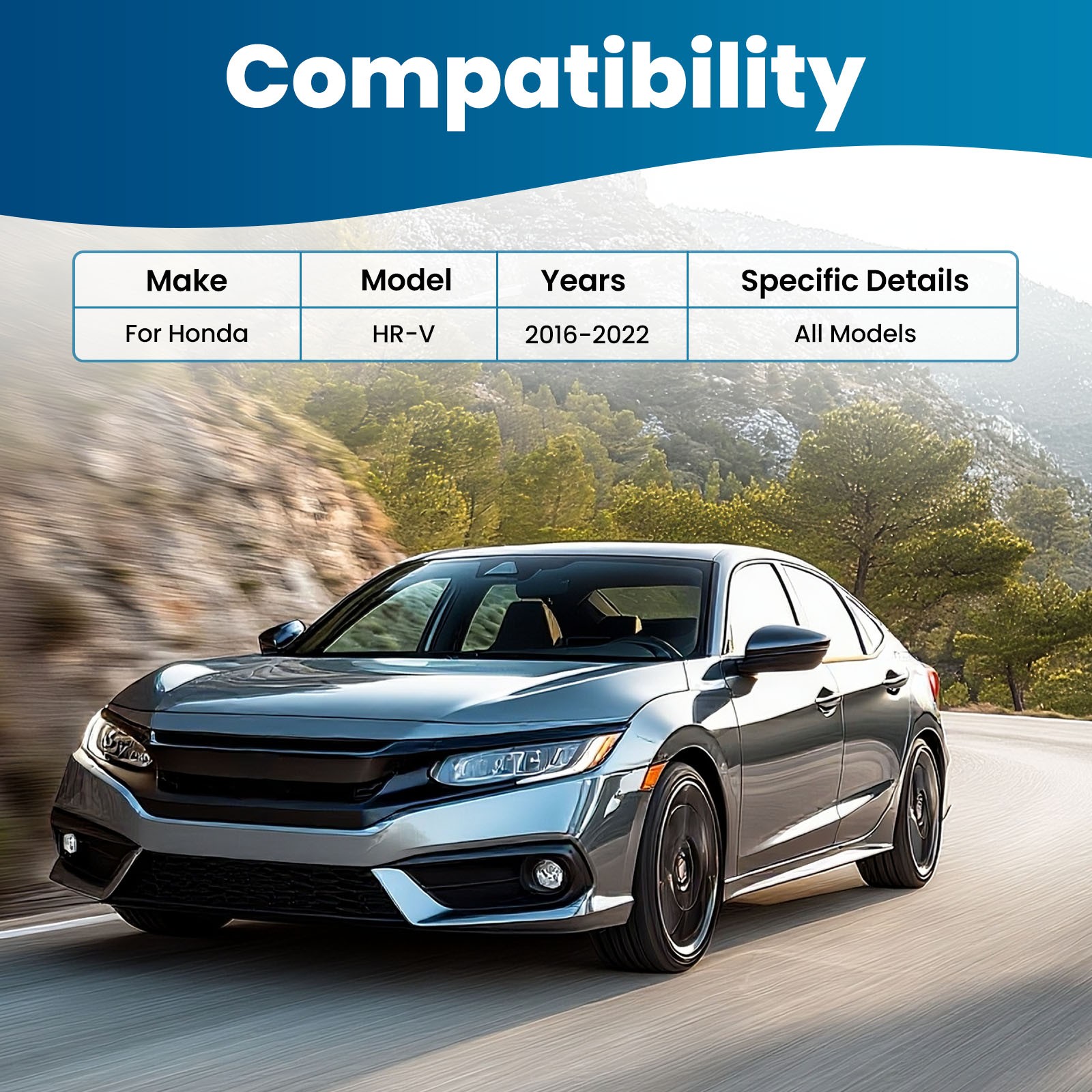 2x Front Lower Control Arms w/ Ball Joints Left & Right for 2016-2022 Honda HR-V