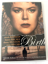Birth DVD Nicole Kidman, Lauren Bacall / Ships Same Day With Tracking