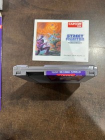 Street Fighter 2010 Nintendo NES Complete CIB - MINTY!