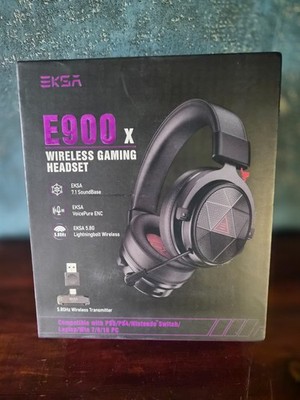   EKSA E900 X Wireless Gaming Headset PS5 PS4 PC Nintendo Switch 5.8GHz OVP