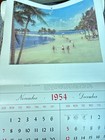 1954 TEXACO Complimentary Advertising Calendar  - Carl Gustafson Odessa Texas — photo 8