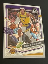 2023-24 Panini Donruss Optic Jarred Vanderbilt #139 Base Card Los Angeles Lakers