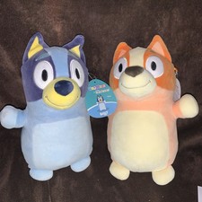 2025 Jazwares Squishmallows 12 Bluey Bingo Plush Hug Mees New W/Tags