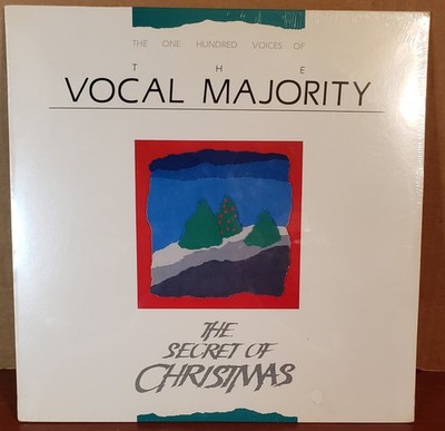 THE VOCAL MAJORITY Secret Of Christmas 12'' Vinyl Record LP (BRAND NEW SEALED)