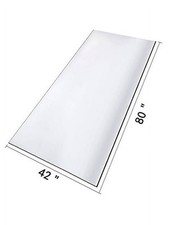 80 x 42 inch Clear Table Cover Protector, 2mm Thick Clear Desk