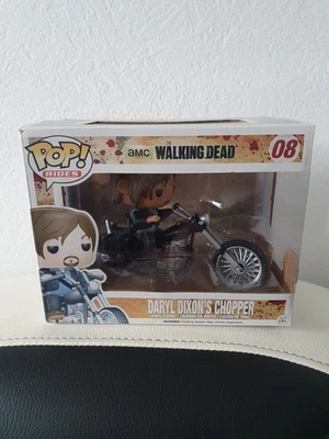 Funko Pop Rides : The Walking Dead, Le Chopper De Daryl Dixon, Numéro 08, Neuf - Photo 1/2