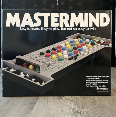Pressman Retro Mastermind Game New In Box Break the Hidden Code