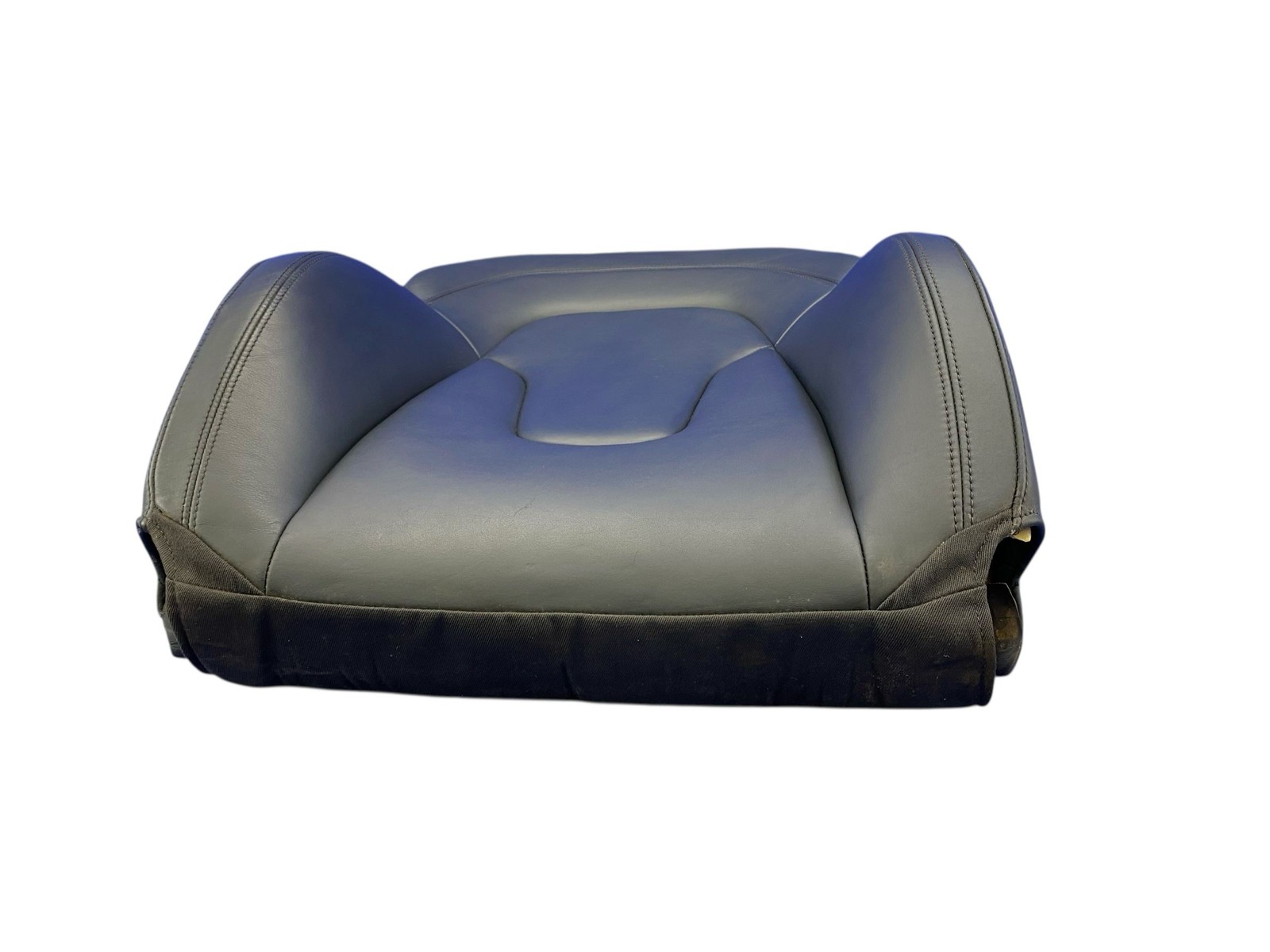 2011-2013 AUDI R8 CONVERTIBLE FRONT LEFT UPPER HEATED SEAT CUSHION BLACK LEATHER