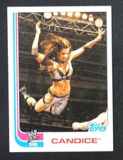 2007 TOPPS Heritage III WWE CANDICE #59