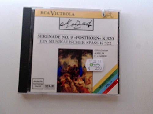 Collegium Aureu Mozart: Serenade No.9 Posthorn K 320 / Ein Musikalischer Sp (CD)