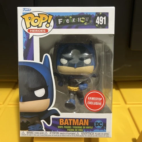 Funko POP! DC Heroes Freak Show Batman #491 GameStop Exclusive