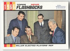 2015 Topps Heritage #NF-9 Marvin Miller News Flashbacks