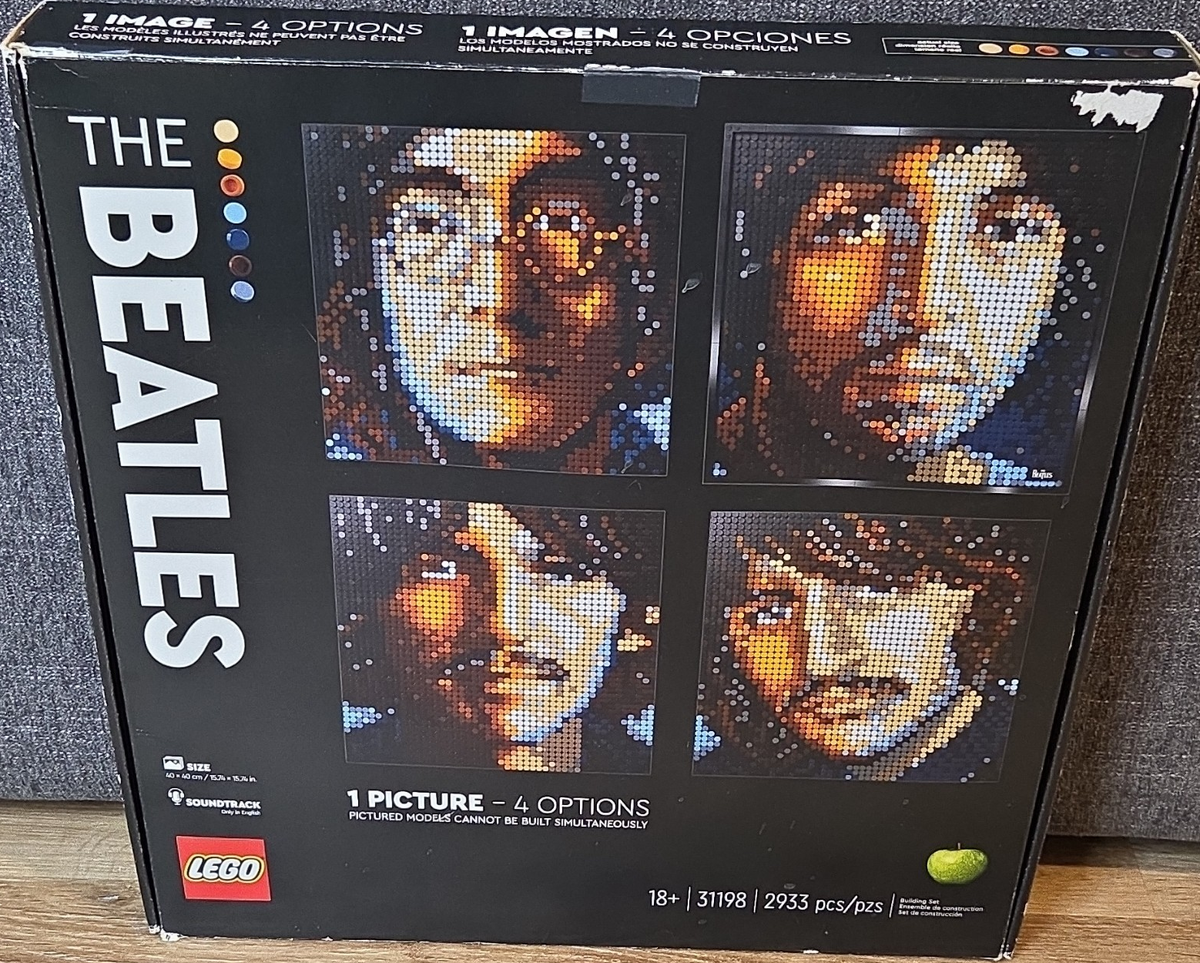LEGO Art 31198 The Beatles Soundtrack Complete Set 2933pc Age 18+ 