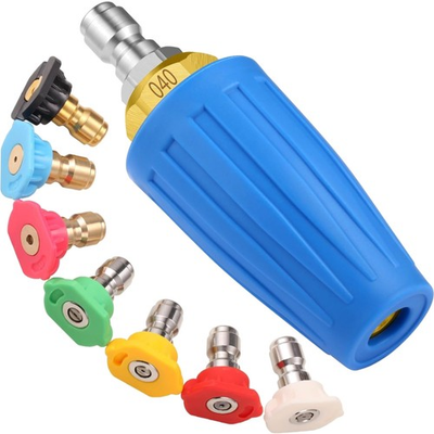 #ad Ultimate 4000 PSI Turbo Nozzle with Durable Brass Tips 7 Selectable Angles $39.96