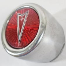  One 1977-1984 Pontiac 1215 Chrome Center Cap For 14x6 Snowflake Wheel 