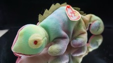 TY Beanie Babies 1997 Iggy the Iguana w/ All Tags