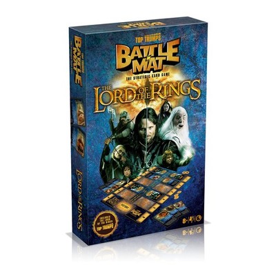 Top Trumps Lord of the Rings Battle Mat Board Game, Enter the battlefield w