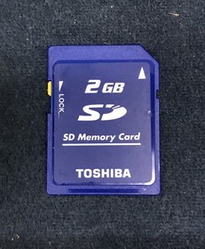 Nintendo 3DS Flare Red Console  w/ Charger & SD 2GB