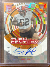 2023 Elite Football SIAKI IKA Turn of the Century /99 Auto Rookie Card #TC-SIA. rookie card picture