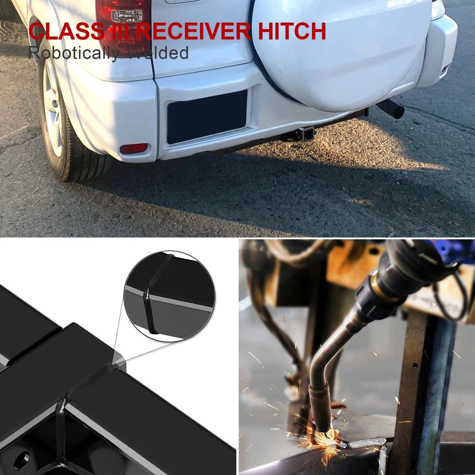 Receptor de engate de reboque 2 polegadas para Toyota Rav4 1996-2005 - Imagem 4 de 4