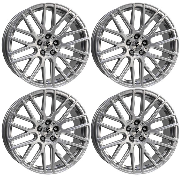 4 Mb Design Felgen KV4 8.5Jx19 ET26 5X112 Sil FüR Audi A4 A5 A6 A7 A8 Q3 Q5 Rs Q-image
