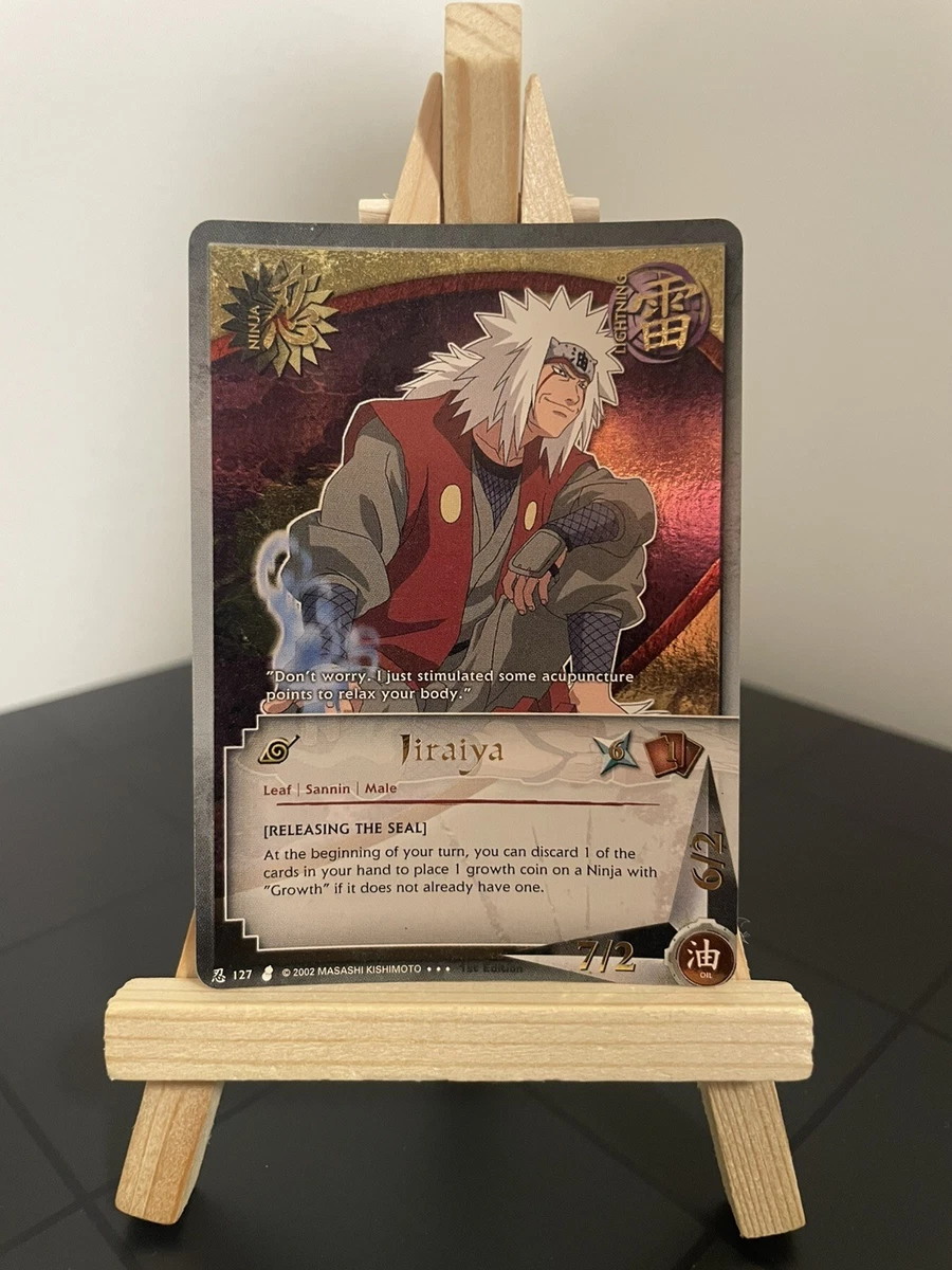 っ*r様 世界999枚限定NARUTO kayou シリアルカード　自来也 Preços baixos em Naruto CCG RARO Cartões Individuais de jogo de