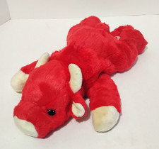 Vintage TY Beanie Buddies Snort the Red Bull 14" Plush 1998