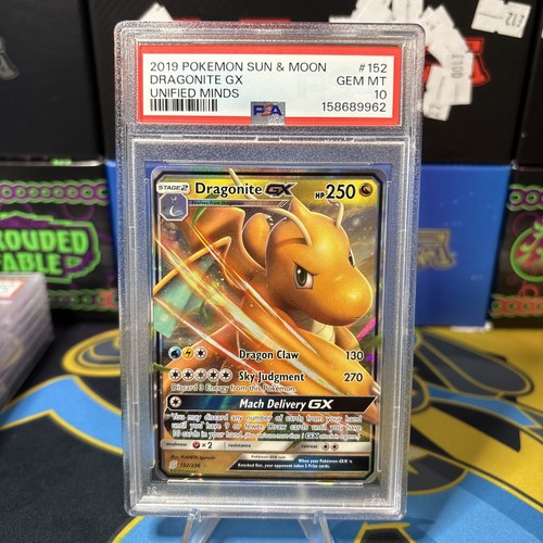 Dragonite-GX graded PSA 10 for sale on eBay