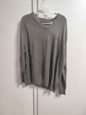 Nautica  Vintage Sweater Khaki Gr.XL Herren | Neu